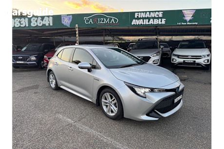 Silver 2018 Toyota Corolla Hatchback Ascent Sport (Hybrid)