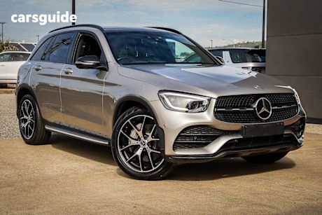 Silver 2020 Mercedes-Benz GLC300 Wagon 4Matic