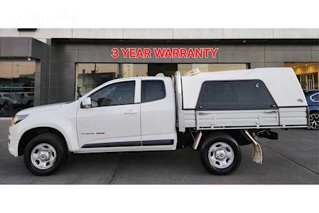 White 2019 Holden Colorado Cab Chassis LS (4X4) (5YR)