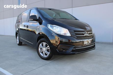 Black 2018 LDV G10 Van