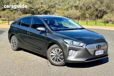 Grey 2022 Hyundai Ioniq Hatchback Electric Premium