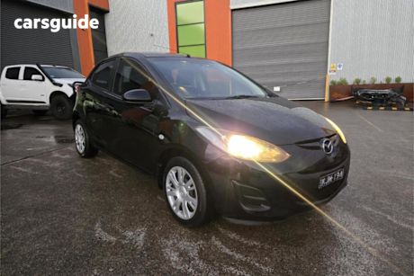Black 2012 Mazda 2 Hatchback NEO
