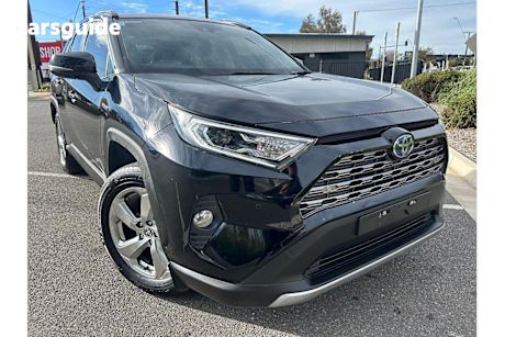 Black 2021 Toyota RAV4 Wagon GXL (2WD) Hybrid