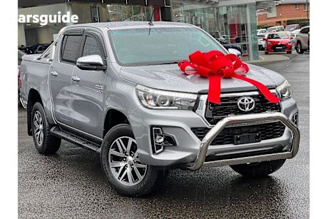 Silver 2018 Toyota Hilux Ute Tray SR5 4X4