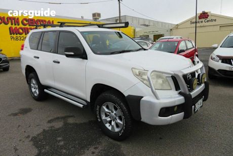 White 2009 Toyota Prado Wagon GX