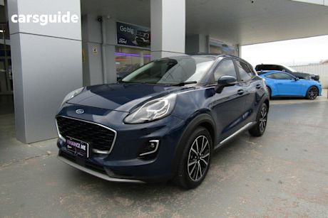 Blue 2020 Ford Puma Hatchback