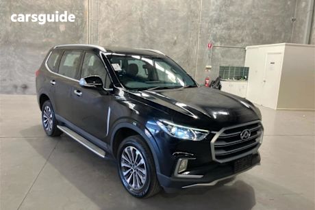 Black 2021 LDV D90 Wagon Executive (4WD)