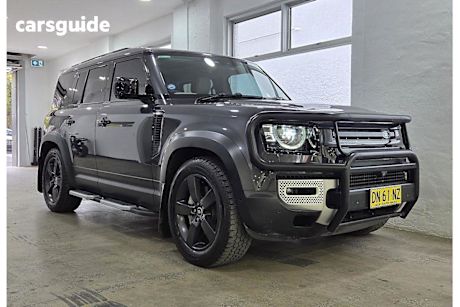 Grey 2022 Land Rover Defender SUV 110 D300 SE 4X4