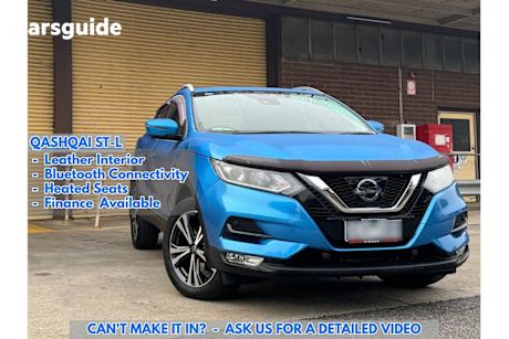 Blue 2017 Nissan Qashqai Wagon ST-L F