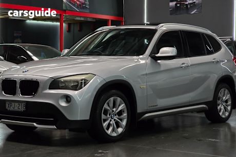 Silver 2010 BMW X1 Wagon Xdrive 20D