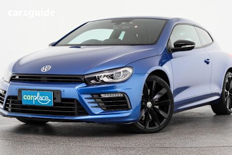 Blue 2016 Volkswagen Scirocco Coupe R Wolfsburg Edition