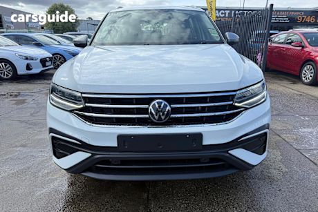 White 2023 Volkswagen Tiguan Wagon Allspace 110TSI Life