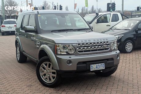 Grey 2012 Land Rover Discovery 4 Wagon 2.7 TDV6