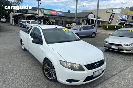White 2008 Ford Falcon Utility