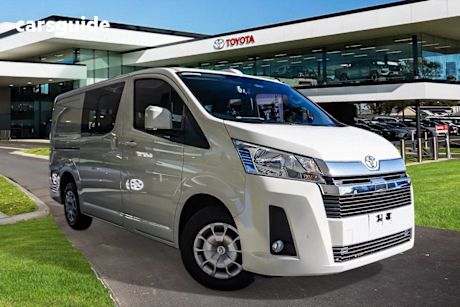 White 2023 Toyota Hiace Commercial R