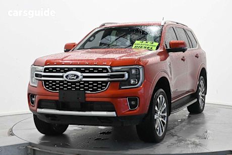 Orange 2023 Ford Everest Wagon Platinum (4X4)