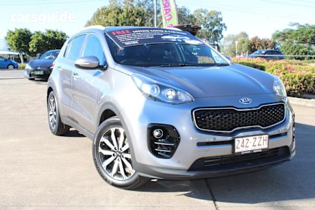 Silver 2017 Kia Sportage Wagon SLI (fwd)