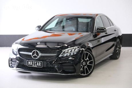 Black 2021 Mercedes-Benz C300 Sedan Edition C