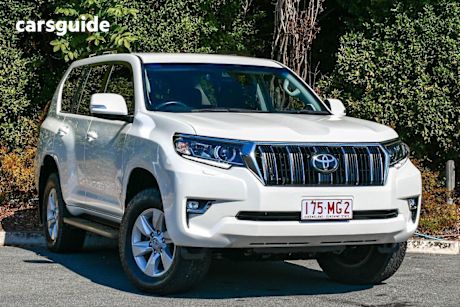 White 2018 Toyota Landcruiser Prado Wagon Gxl (4X4)