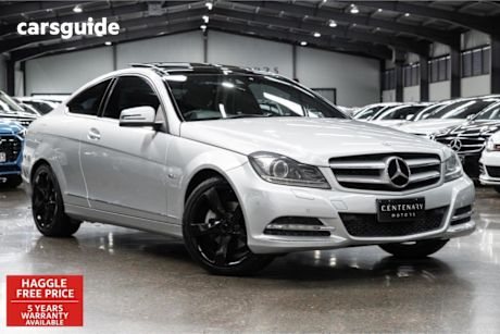 Silver 2011 Mercedes-Benz C250 Coupe CDI BE