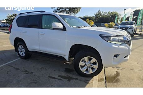 White 2023 Toyota Landcruiser Prado SUV GXL 4X4