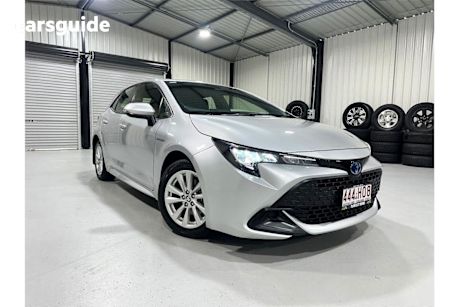 Silver 2023 Toyota Corolla Hatch ASCENT SPORT HYBRID F