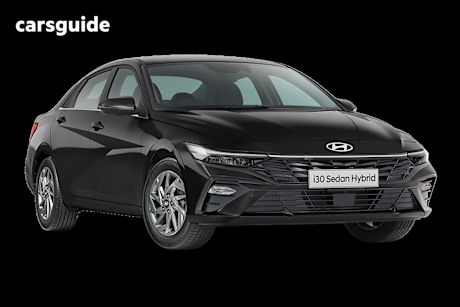 Black 2025 Hyundai I30 Sedan HYBRID F