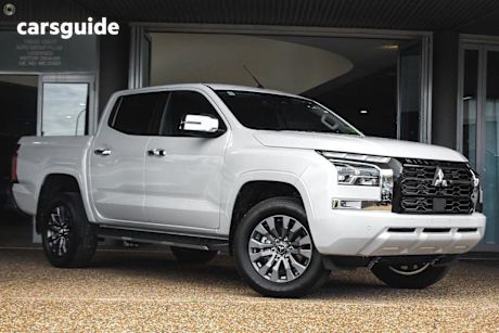 White 2024 Mitsubishi Triton Ute Tray GLS 4X4