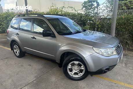 Silver 2008 Subaru Forester Wagon X