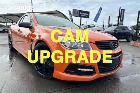 Orange 2013 Holden UTE Utility SS