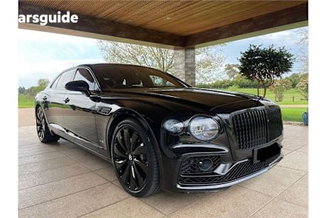 Black 2021 Bentley Flying Spur Sedan