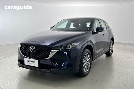 Blue 2022 Mazda CX-5 Wagon Touring (awd)