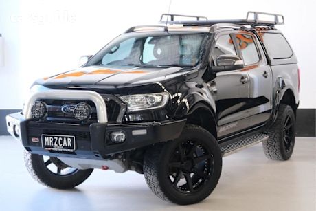 Black 2018 Ford Ranger Dual Cab Pick-up Wildtrak 3.2 (4X4)