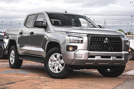 Silver 2024 Mitsubishi Triton Double Cab Pick Up Glx+ (4X4)