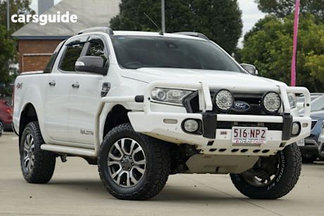 White 2016 Ford Ranger Dual Cab Pick-up Wildtrak 3.2 (4X4)