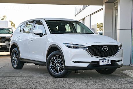 White 2018 Mazda CX-5 Wagon MAXX SPORT F