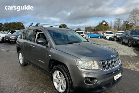 Grey 2012 Jeep Compass Wagon Sport (4X4)