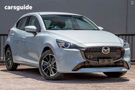 Blue 2025 Mazda Mazda2 Hatch G15 GT F