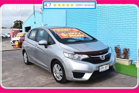 Silver 2014 Honda Jazz Hatchback VTI
