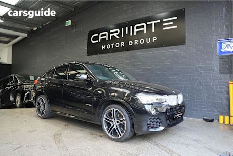Black 2016 BMW X4 Coupe Xdrive 35I