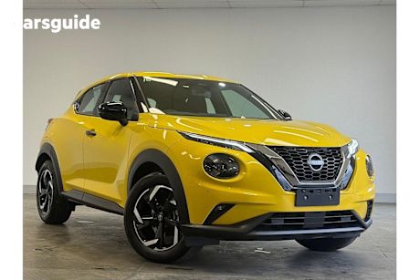 Yellow 2024 Nissan Juke SUV ST+ F