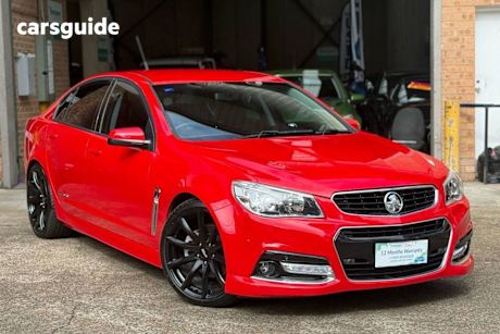 Red 2014 Holden Commodore Sedan SS STORM VF SERIES 1