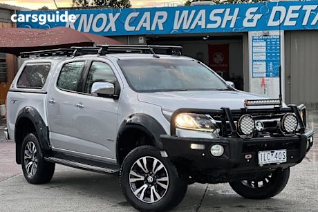 Silver 2017 Holden Colorado Crew Cab Pickup LTZ (4X4)