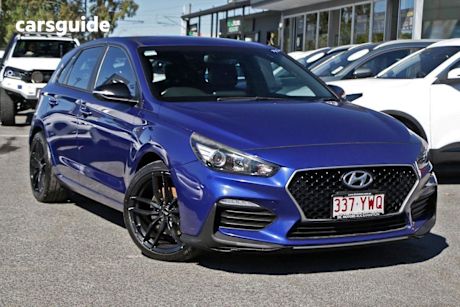 Blue 2019 Hyundai I30 Hatchback N Line
