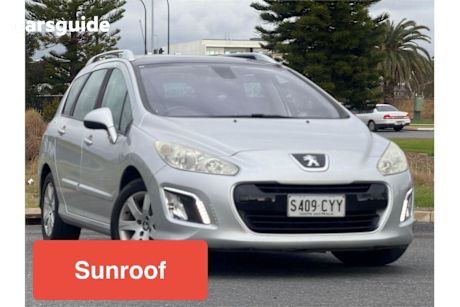 Silver 2011 Peugeot 308 Wagon XSE TURBO F
