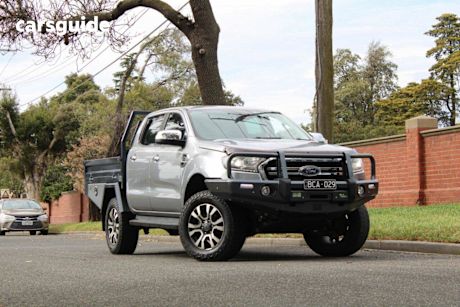 Silver 2019 Ford Ranger Double Cab Pick Up XLT 2.0 (4X4)