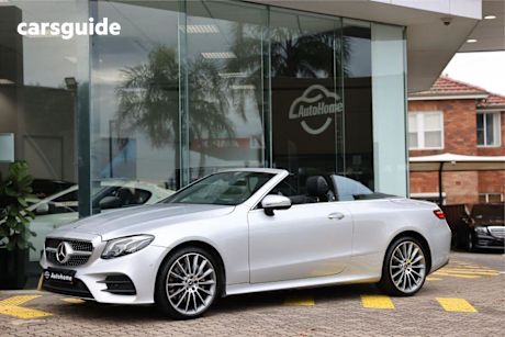 Silver 2018 Mercedes-Benz E300 Cabriolet