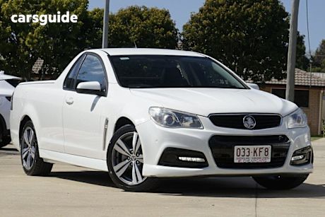 White 2013 Holden UTE Utility SV6