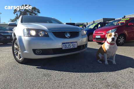 Grey 2008 Holden Calais Sedan