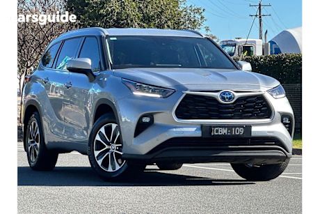 Silver 2022 Toyota Kluger Wagon GXL Hybrid AWD